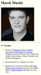 Mobile Screenshot of marekmusial.de
